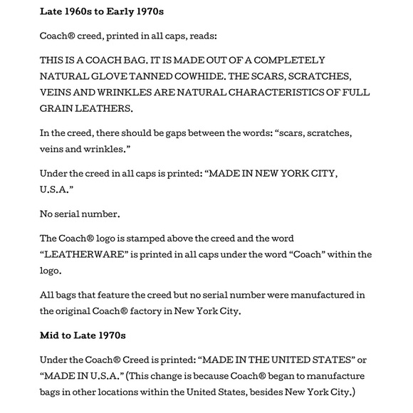 VINTAGE COACH 1970s NYC Bag - Picture 7 of 8